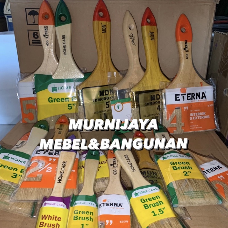 

KUAS CAT TEMBOK/DINDING 1” 1,5” 2” 2,5” 3” 4” 5”