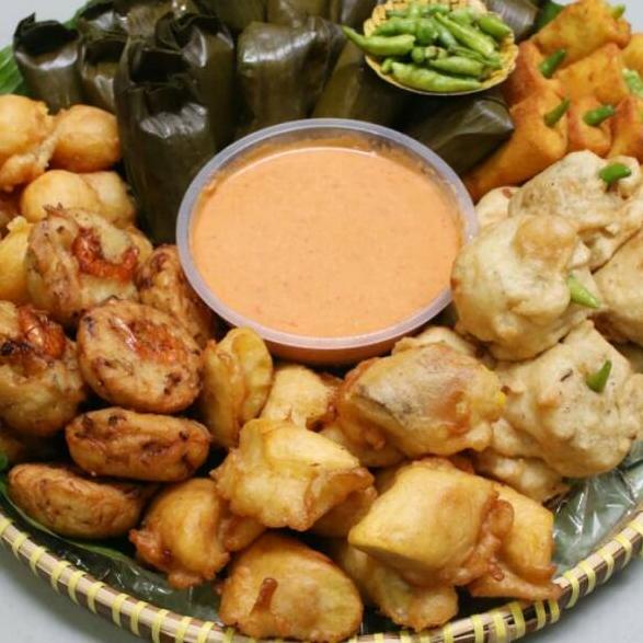 ➧ Gorengan tampah halal murah dan higienis ♜