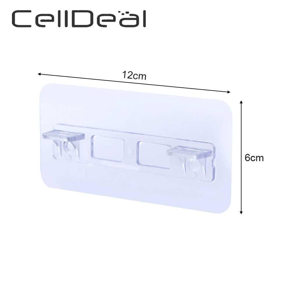 Holder Bracket Siku Penyangga Papan Rak Ambalan Shelf Support Pegs 6 PCS - CD010 - Transparent