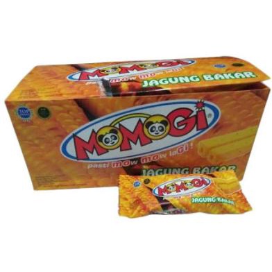 HOT SALE Momogi Rasa Jagung Bakar [ 20gr /12 box/ 1 karton]