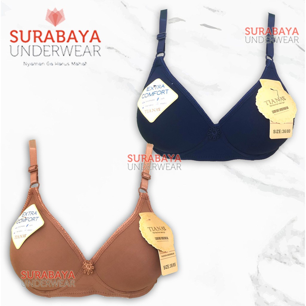 BRA BH POLOS CUP KECIL NON-KAWAT KAIT 2 SZ 32-38