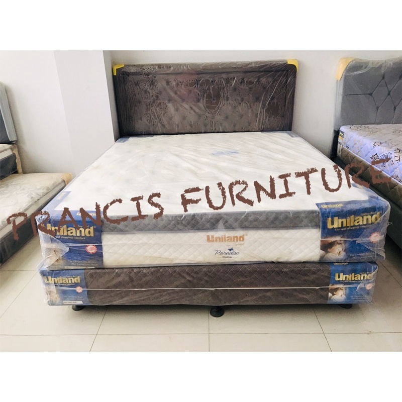 SET KASUR MEREK UNILAND SET KASUR MINIMALIS KASUR PLUS DIVAN