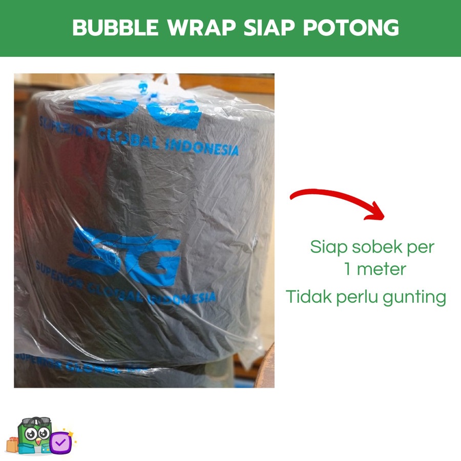 

Bubble Wrap Hitam SIAP SOBEK 60 cm x 100 meter