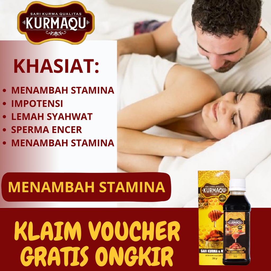 

Madu Pria Kuat Tahan Lama Penambah Stamina Dengan KurmaQu