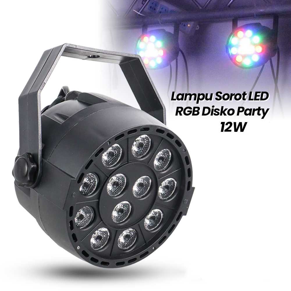 (BISA COD) FTIHSHP KUMASTB Lampu Sorot LED Outdoor Spotlight Waterproof RGB 220V 12W - STL47