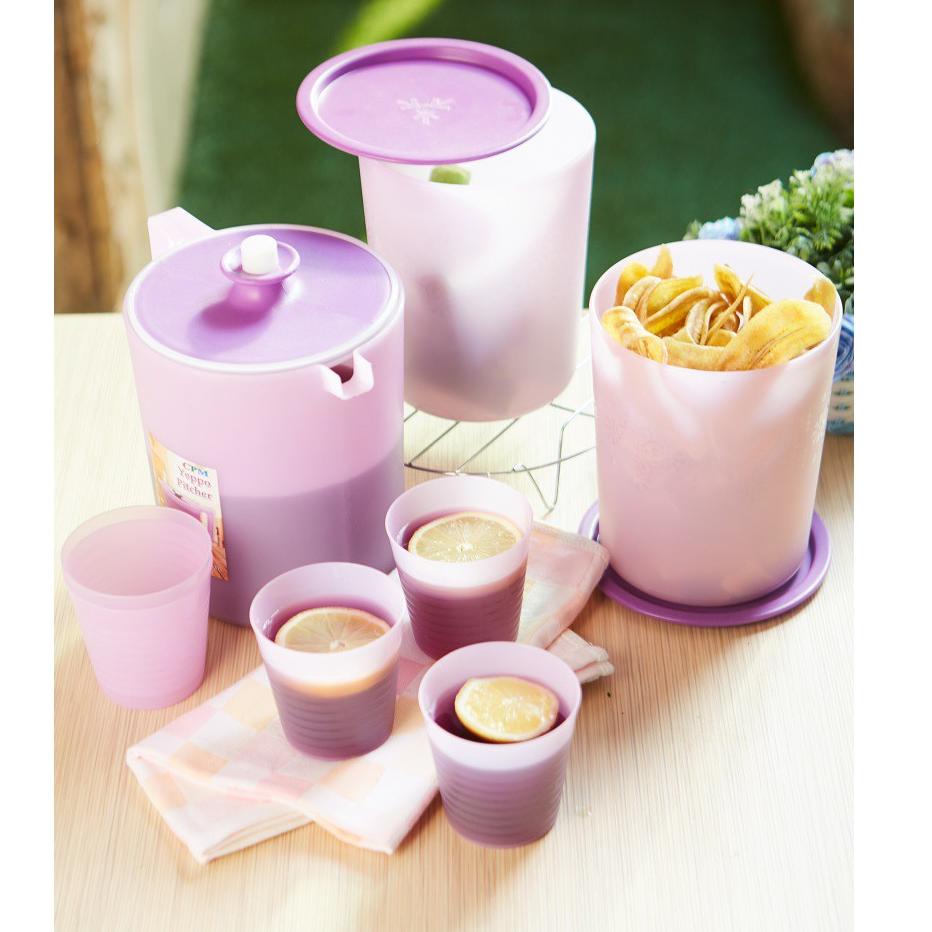READY CPM Savina Yepo Teko dan Toples Set Ungu