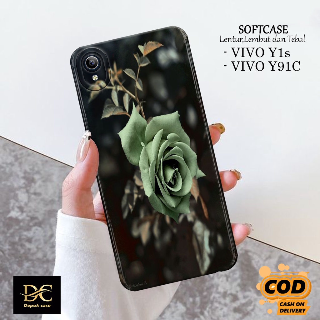 Case VIVO Y91C / VIVO Y1s - Motif BUNGA - Casing VIVO Y91C / VIVO Y1s TERBARU - Softcase Hp VIVO Y91