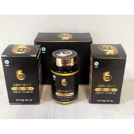 ABVOOST PIL HITAM HARGA 1 BOX ISI 40 PIL 100% ORIGINAL