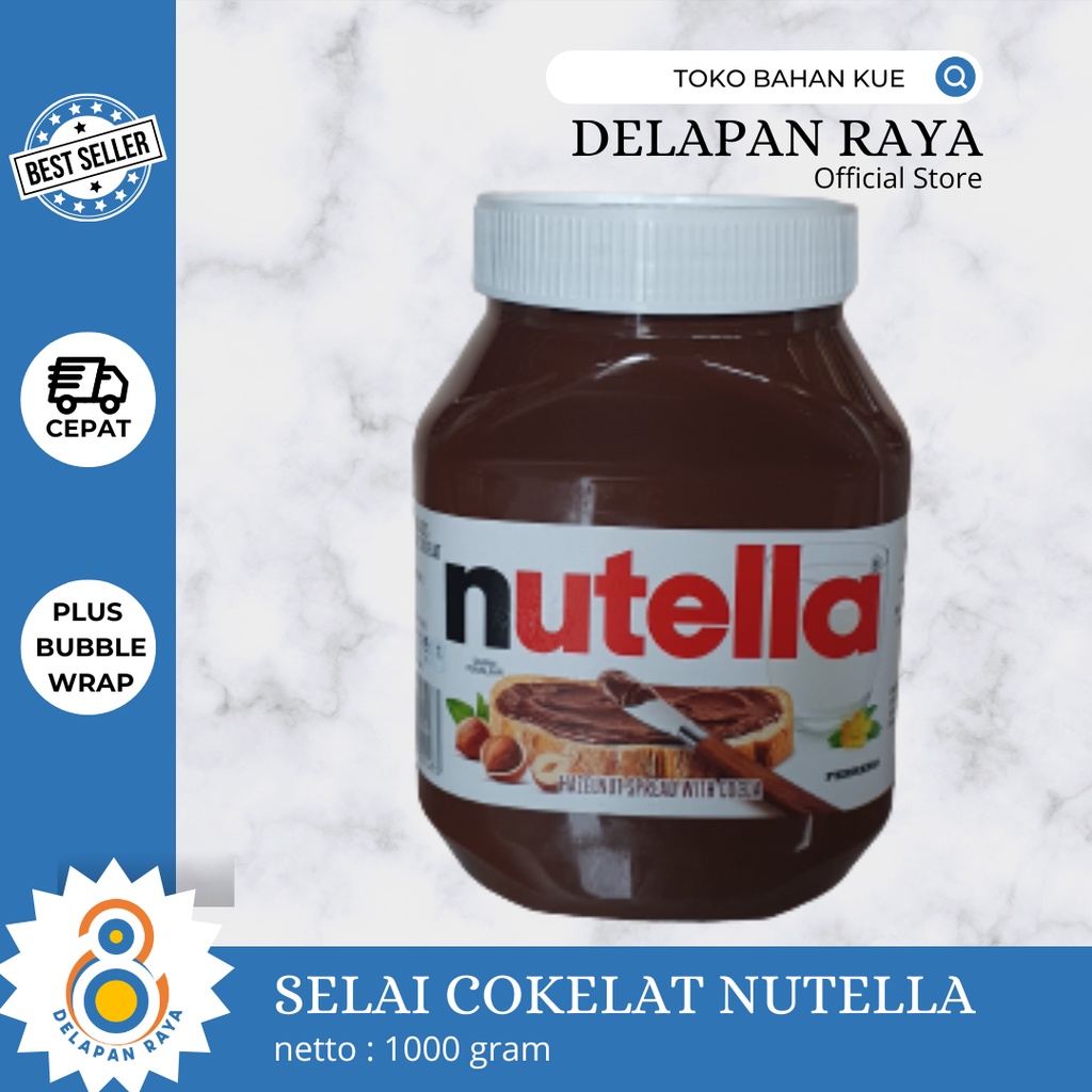 

NUTELLA SELAI COKELAT 1KG - 8Raya