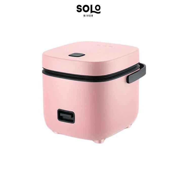 SOLO RIVER Smart Rice Cooker Mini 0.8 L Penanak Nasi Minimalis Praktis