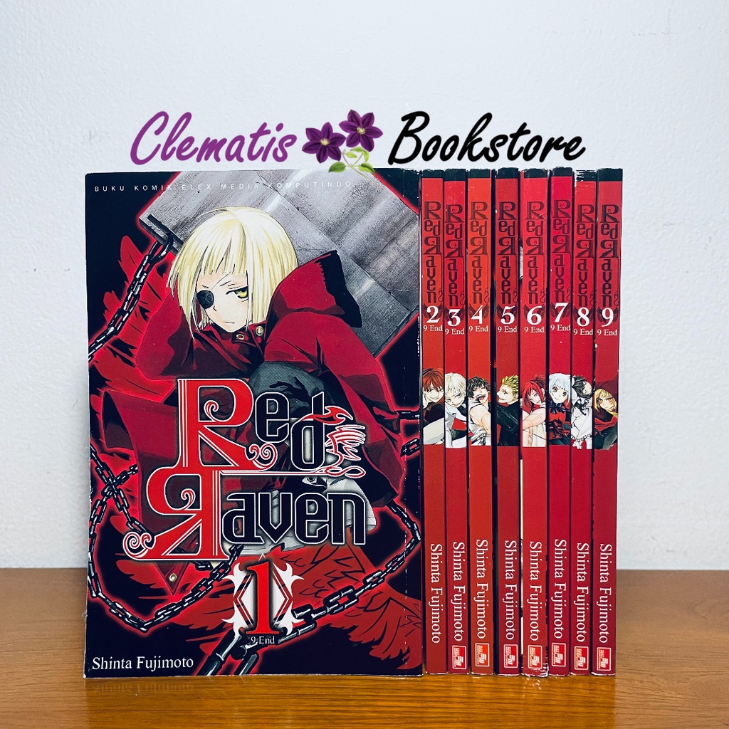 [Preloved] Komik Red Raven Vol 1-9 END (Shinta Fujimoto)