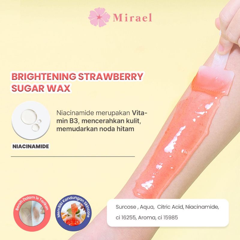 (BPOM) MIRAEL WAXING SUGAR KIT ORIGINAL GROSIR/WAXING KETIAK