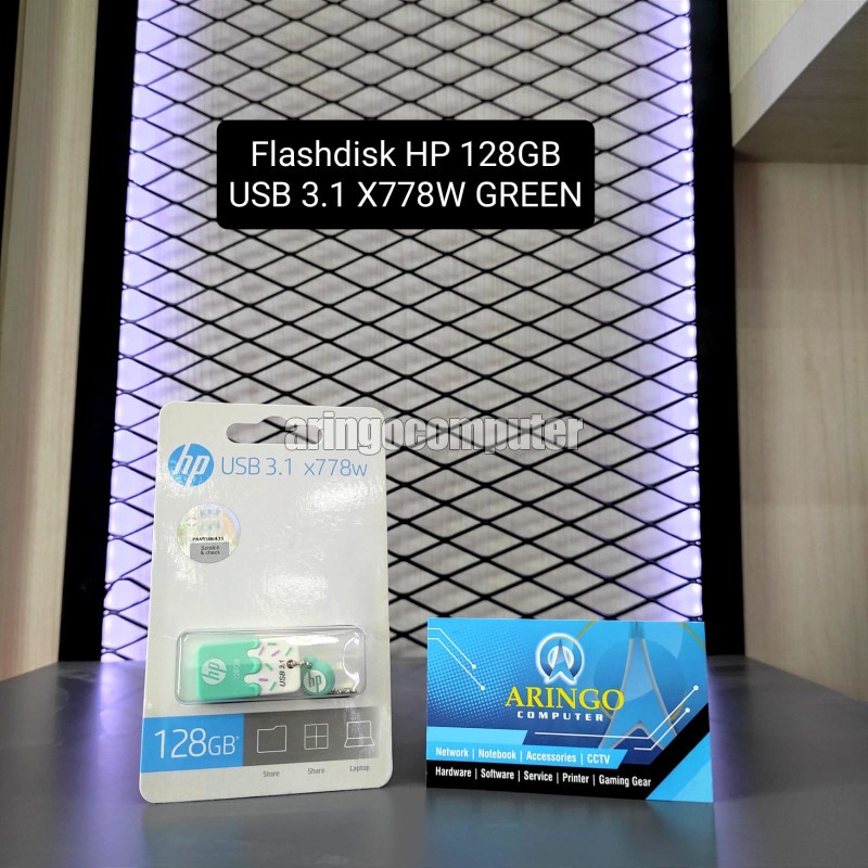 Flashdisk HP 128GB USB 3.1 X778W GREEN