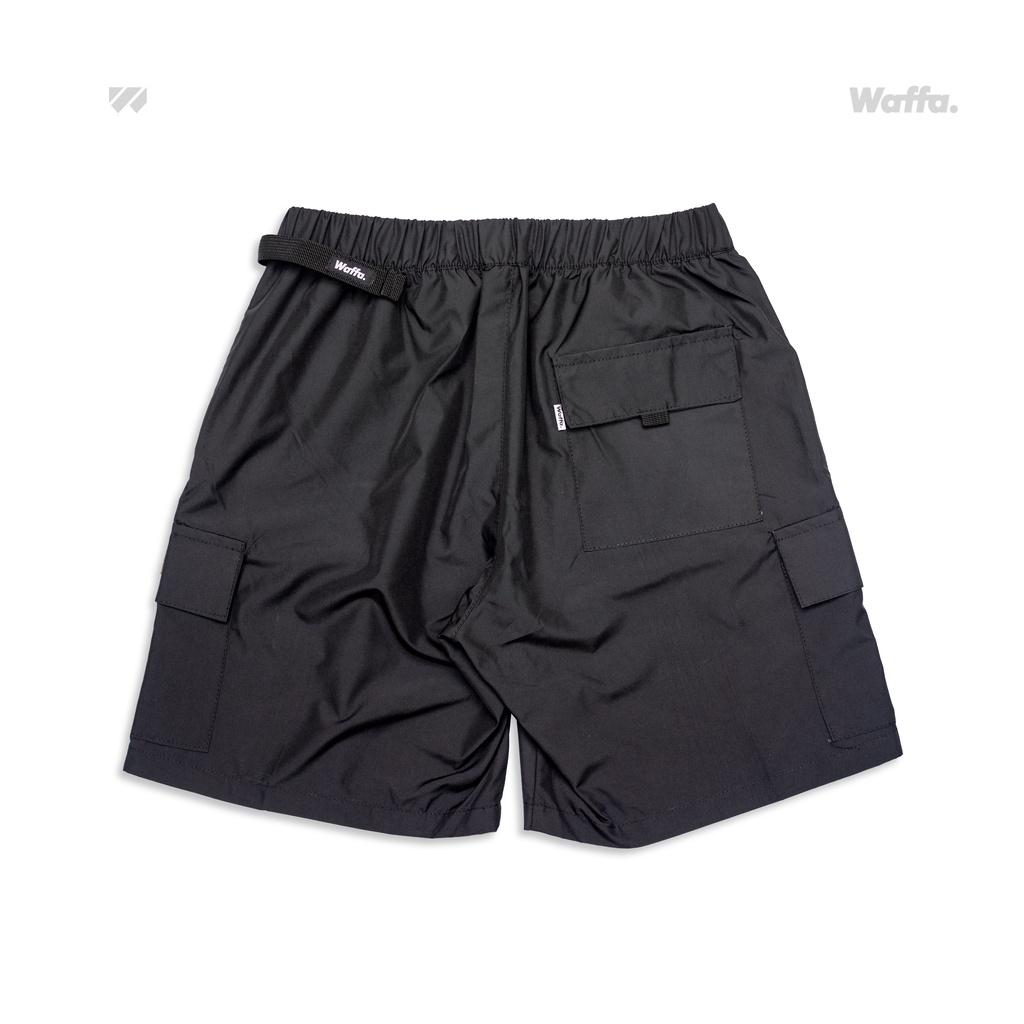 Boardshort Cargo Basic Waffa Black