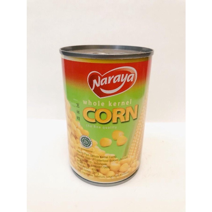 

Naraya Whole Kernel Corn / Jagung Kaleng 425g