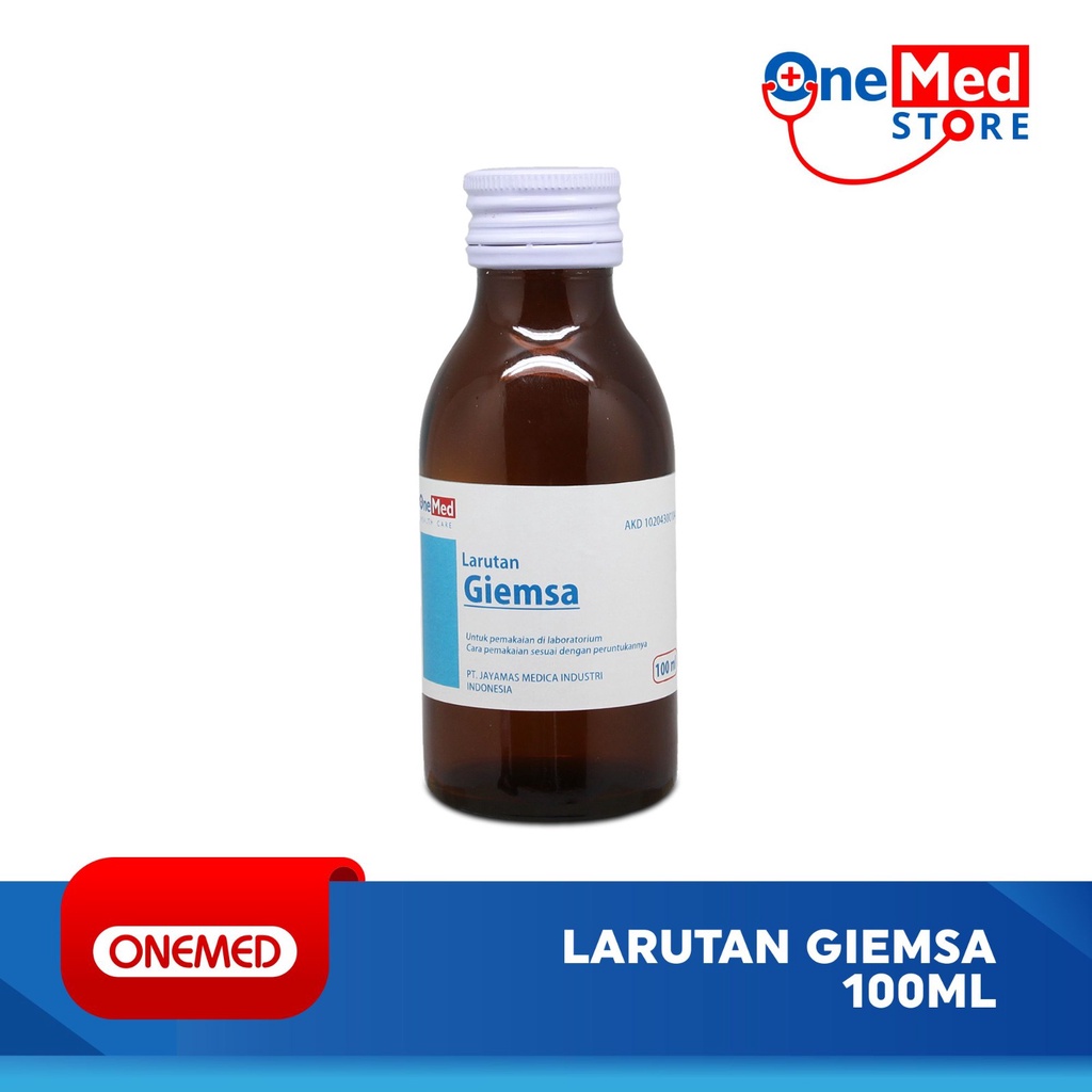 Larutan Giemsa OneMed 100 Ml