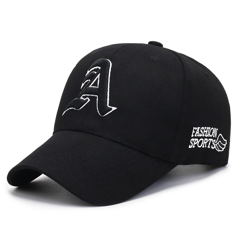 Topi Baseball Logo A Import Fashion Olah Raga Pria dan Wanita Korea Premium Distro Quality