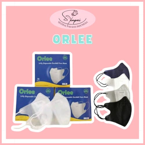ORLEE MASKER DUCKBILL BOX ISI 50PCS