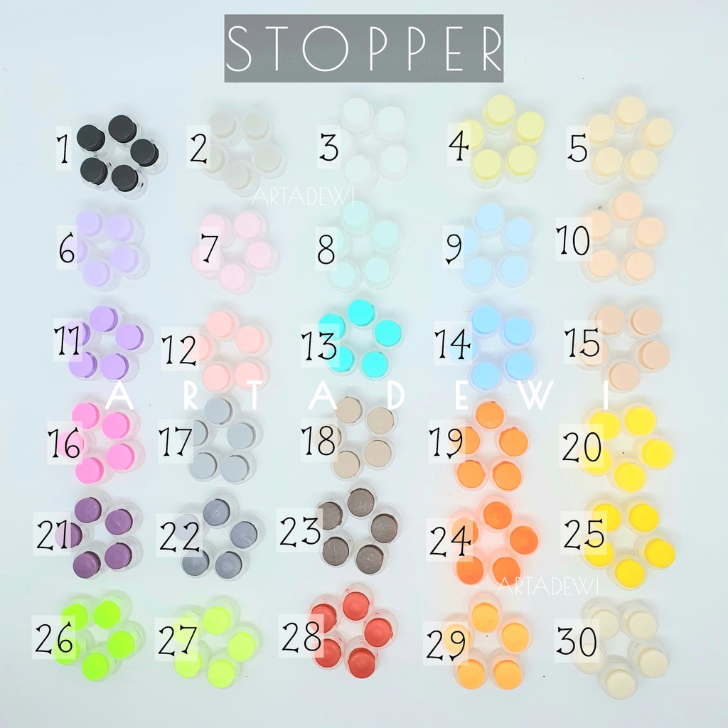 A2802 | 1 Stopper klakson stopper knop kecil tali masker