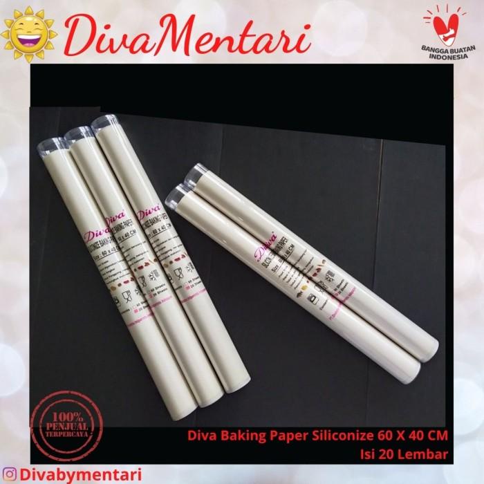 

Diva Baking Paper Siliconize 60 x 40 CM (20's)