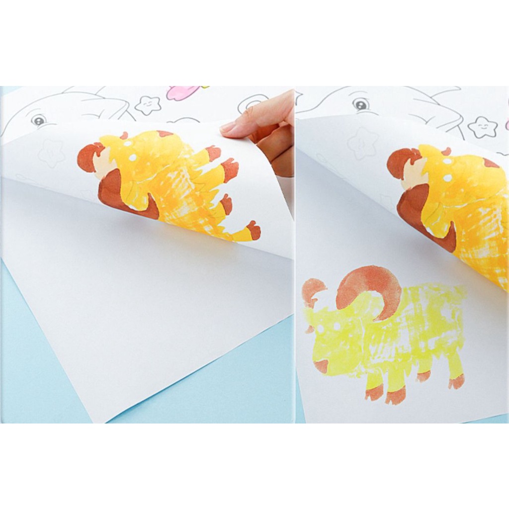 Drawing Roll + crayon lembar mewarna