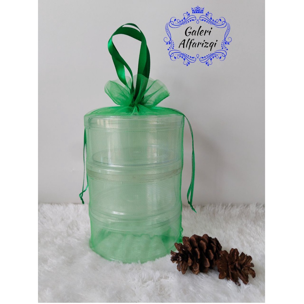 

Kantong Tas Tile Serut Untuk Hampers Toples Kue Kering 500 gram Lebaran atau Idul Fitri