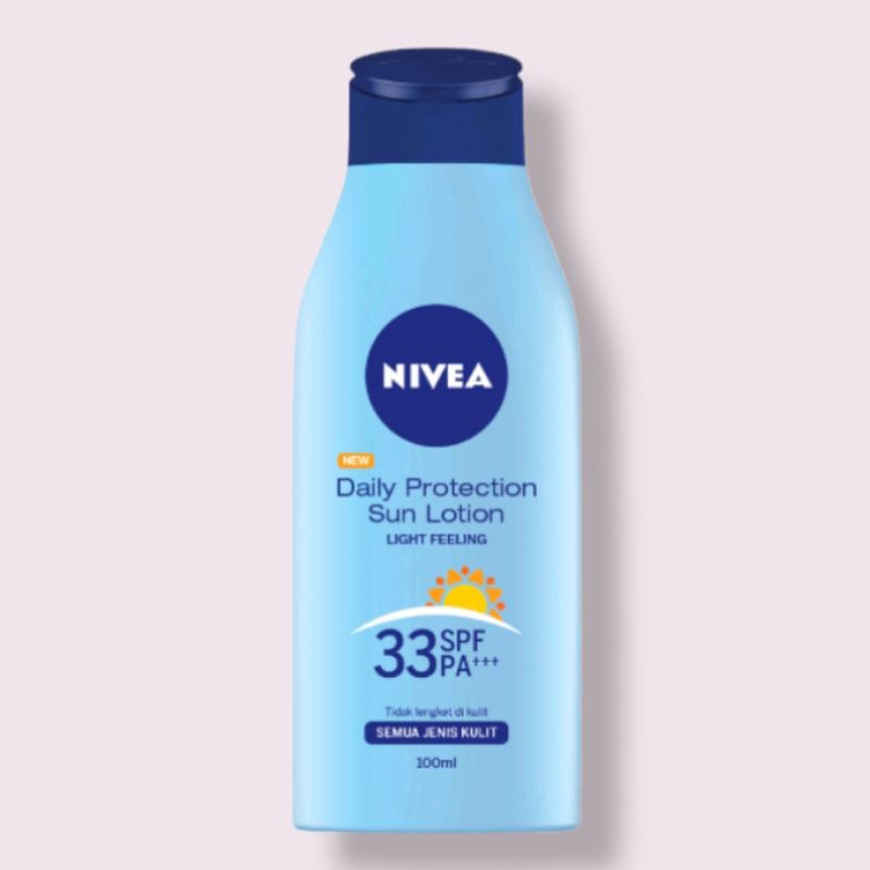 NIVEA DAILY PROTECTION SUN LOTION SPF 33 PA+++ 100ML | NIVEA BODY LOTION SUN PROTECTION SPF 33 PA+++