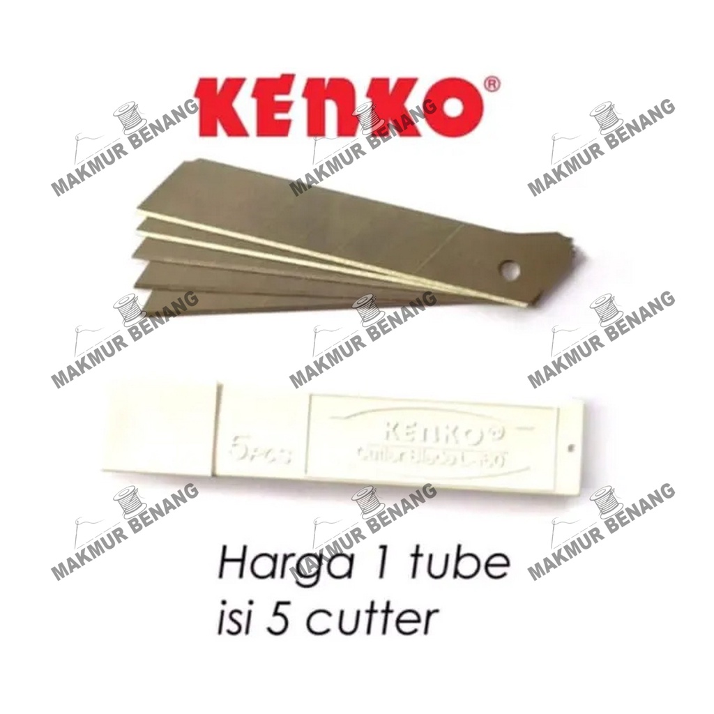 

REFILL / isi CUTTER KENKO L-150 BESAR / 1 PAX ISI 5pcs untuk L500
