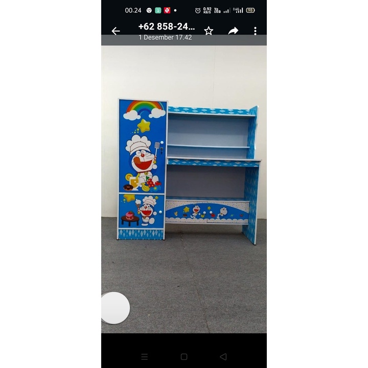 Meja Belajar Anak/ Meja Belajar Karakter -DORAEMON