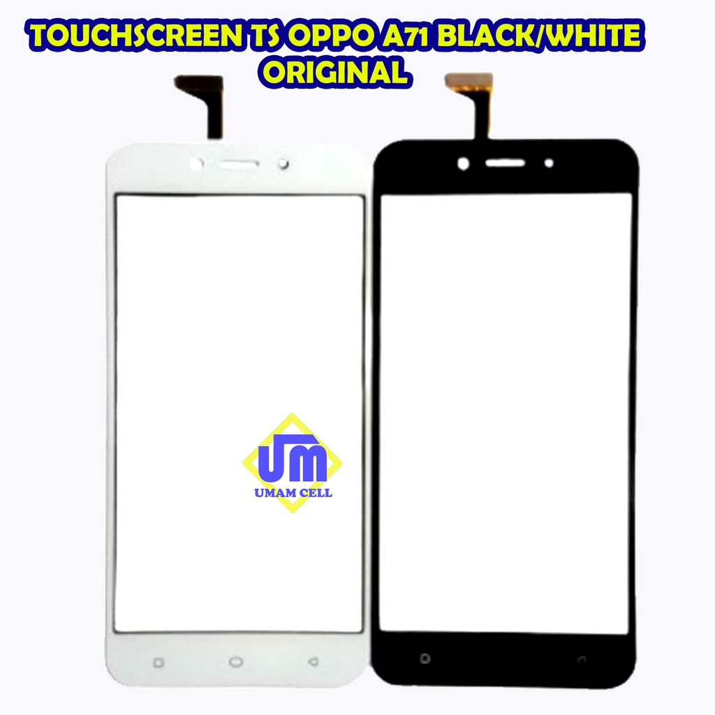 TOUCHSCREEN TS OPPO A71 BLACK WHITE