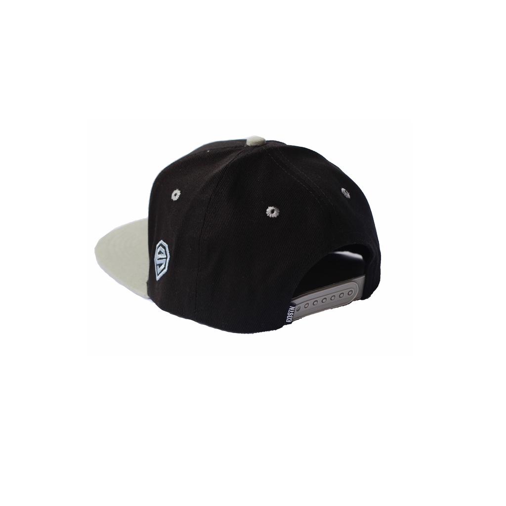 Topi Pria Dewasa Snapback/HIP HOP Premium Original Clothing EDSTN Unisex ABU BLACK