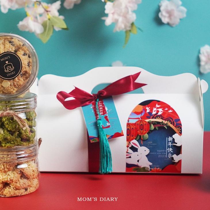 

™ Hampers Lebaran Idul Fitri / Parcel Lebaran / Eid Hampers - Special Oatmeal Cookies (3 Jars) Ω