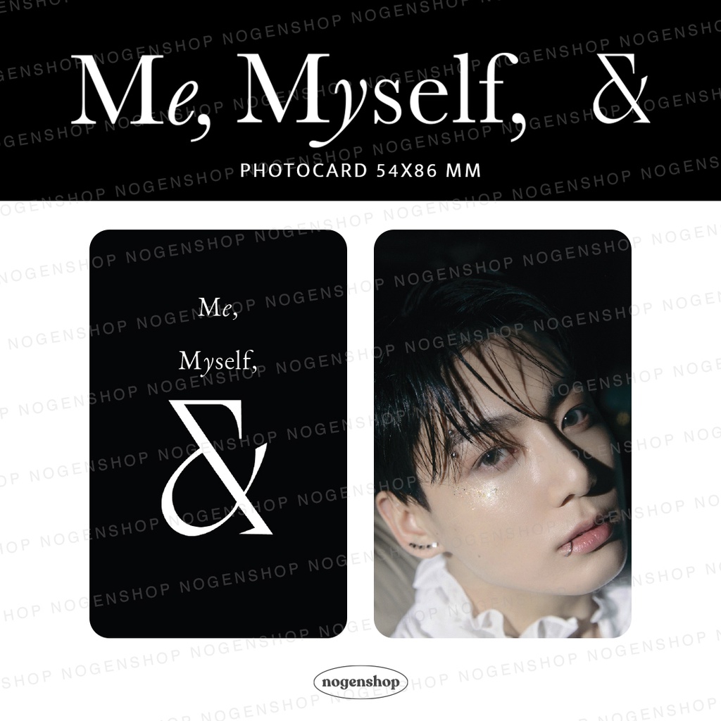 PHOTOCARD PC BTS ME, MYSELF & [FANMADE]