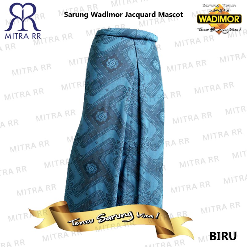 Sarung Tenun WADIMOR motif MASCOT Satuan / Grosir | Sarung Tenun Dewasa Original