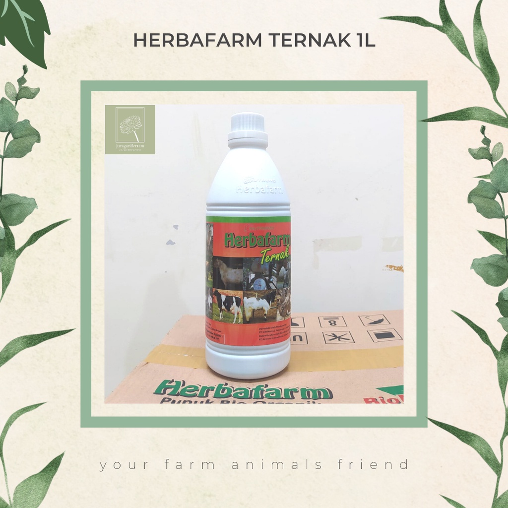 Probiotik Herbafarm Ternak 1 Liter ORIGINAL (Nutrisi Ternak SidoMuncul)