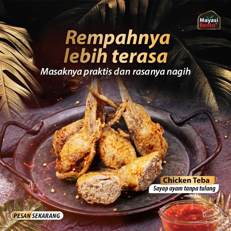 

MAYASI BENTO CHICKEN TEBA