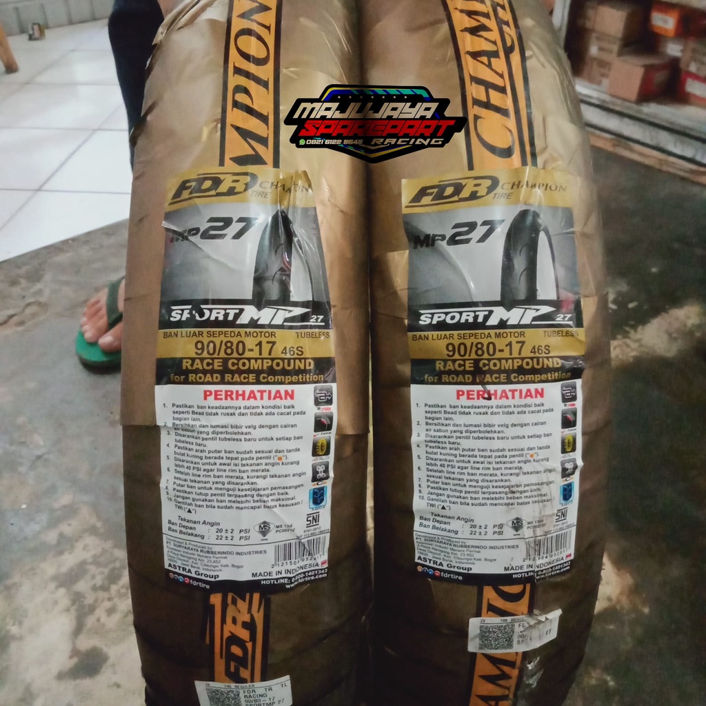 BAN FDR SPORT MP 27 90 80 17 RACE COMPOUND ROAD RACE