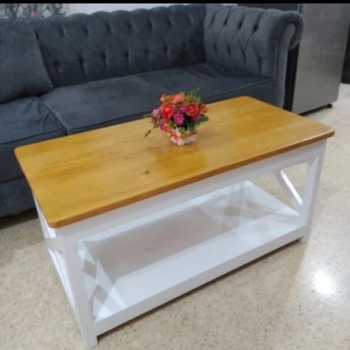Meja Meja Tamu Kayu Jati Belanda Murah