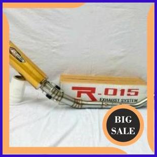 Knalpot New Creampie  Gold Full Set CBR 150 Lokal / Face Lift, CB 150R Old / New, Tiger ||| Vixion,