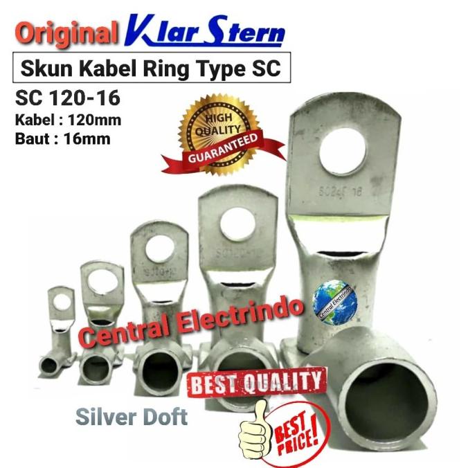 Kabel Skun SC 120-16mm KlarStern High Quality.