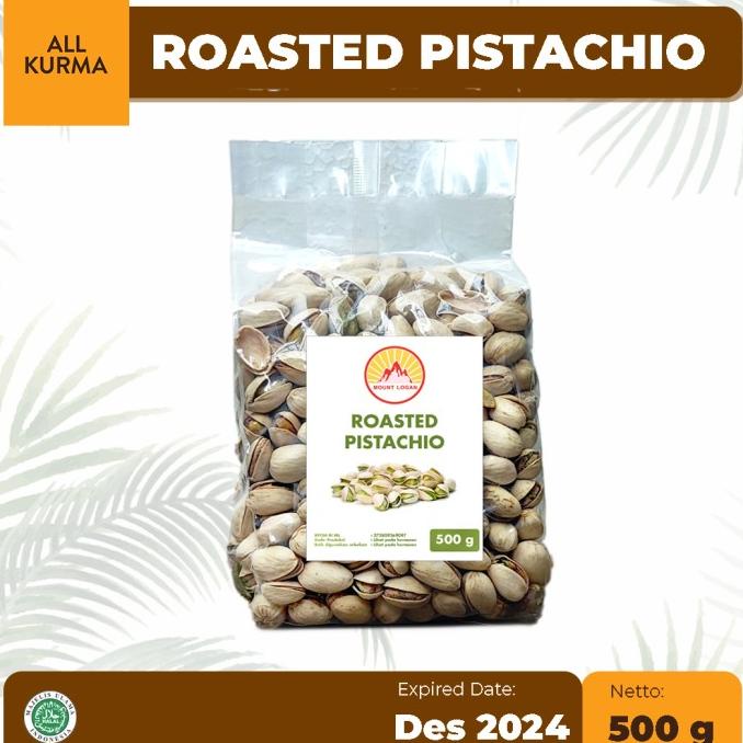

Kacang pistachio panggang roasted 500 gr