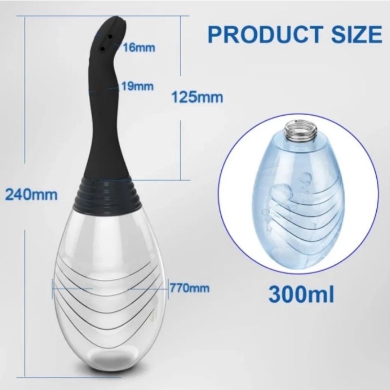 enema kit bottle cleaner 300 ml / enemator /pembersih organ intim