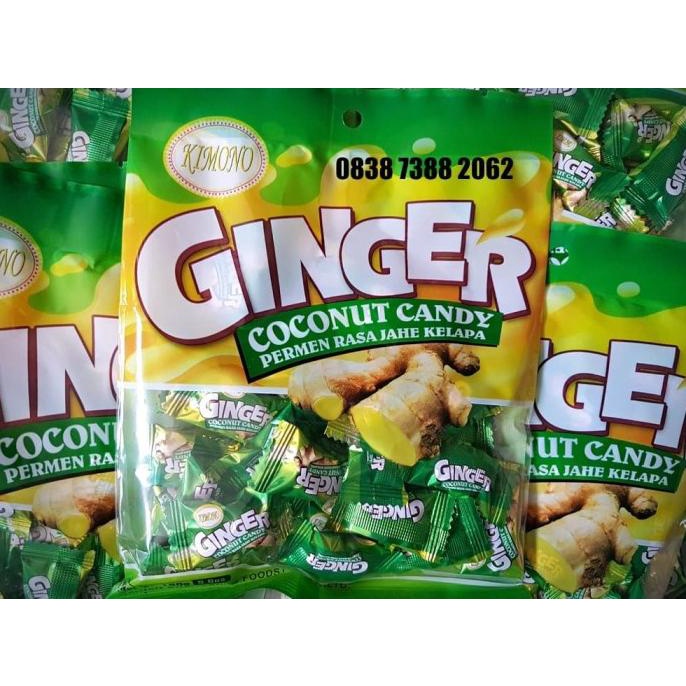 

Kimono Permen Jahe Kelapa Ginger Coconut Candy Penghangat Tenggorokan