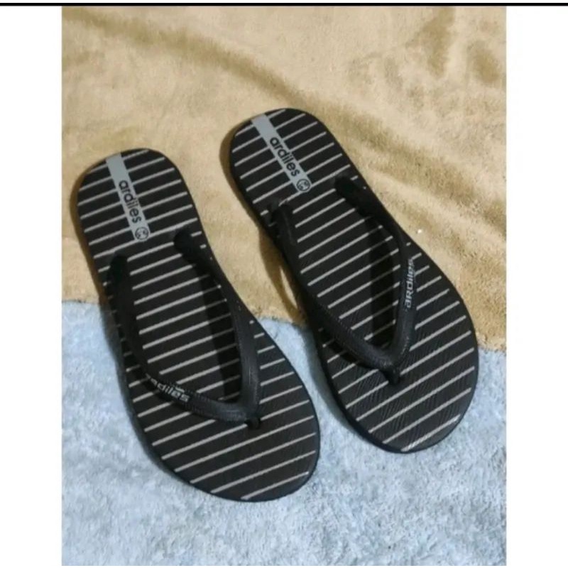 Khusus Grosir 6 pasang Sandal Ardiles Lady Garis