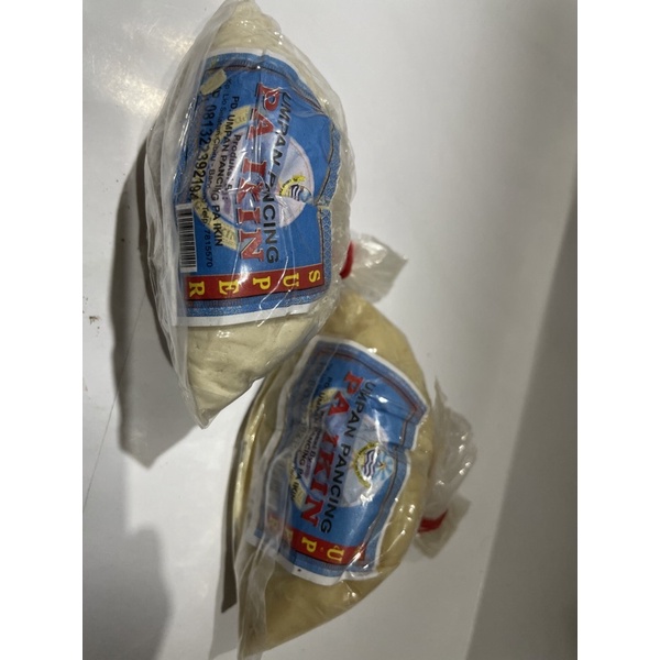 Umpan pancing paikin biru (putih & kuning) 7g