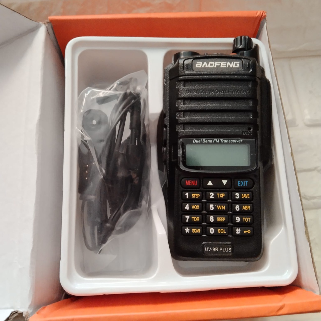 HT Bofeng UV-9r Plus Dual band VHF UHF (15watt) IP67 Garansi 1 Tahun Walkie Talkie | Baofeng BF U V 9R Plus DualBand IP67 15 Wat | Hate Boafeng UV9R+ Dual-Band IP-67 15 Watt Handy talky Radio