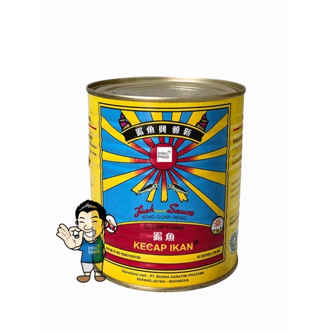 

Seng Guan Heng Kecap Ikan Kaleng - Fish Sauce 750 ml