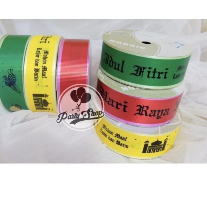 

Pita Gulungan Selamat Idul Fitri Jumbo/Pita Gulung Idul Fitri Murah 003