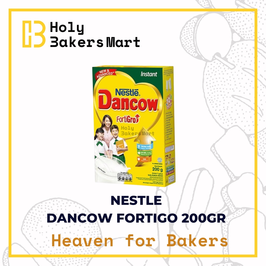 

NESTLE DANCOW FORTIGO 200 GR / SUSU DANCOW / DANCOW / SUSU SAPI / DANCOW 200GR