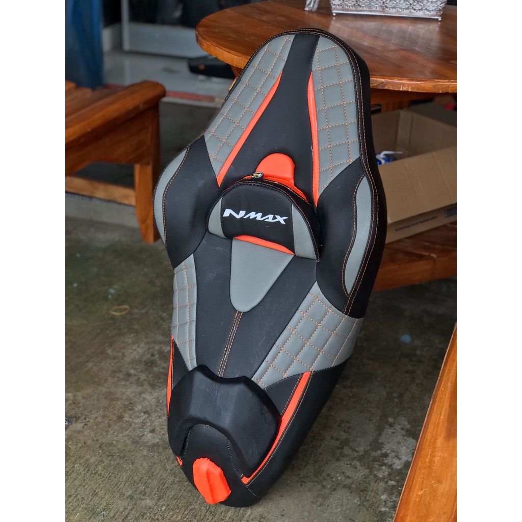 JOK NMAX OLD MODIFIKASI MODEL COBRA KULIT MBTECH / JOK NMAX OLD KULIT MBTECH / JOK COBRA MOTOR NMAX 